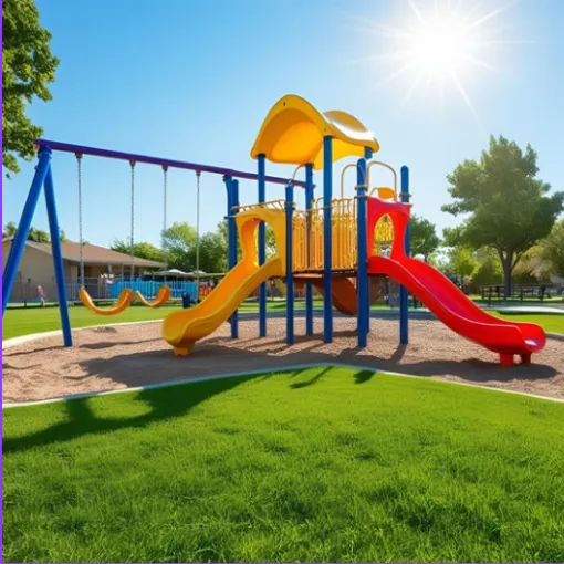 LGF Cleaner : Nettoyage écologique d’une aire de jeux aux alentours d’Arras pour un environnement sain et sécurisé, Arras, LGF CLEANER