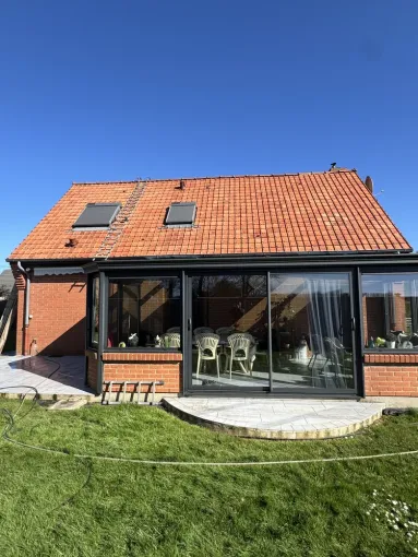 Nouvelle réalisation à ABLAINZEVELLE : nettoyage de toitures en tuile, Arras, LGF CLEANER