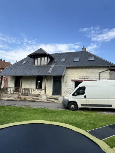 Démoussage et entretien complet toiture à Bucquoy, Arras, LGF CLEANER