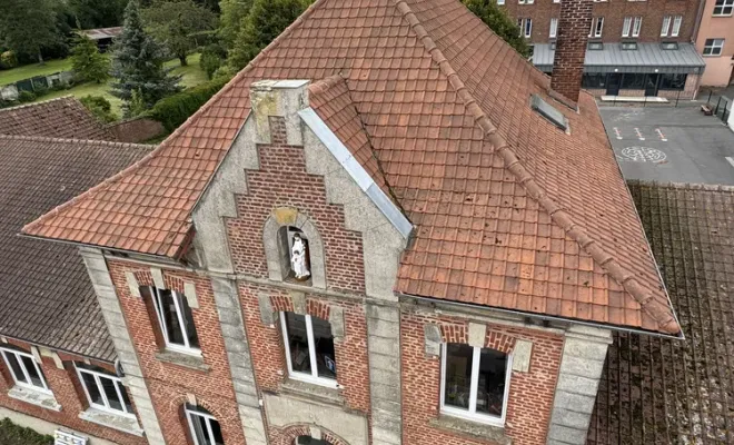 Nettoyage basse pression à l'école Saint-Joseph de Buquois, Arras, LGF CLEANER