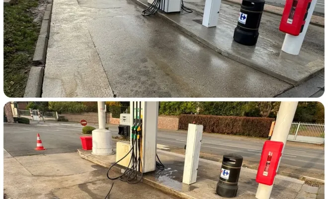 LGF Cleaner : entretien écologique des stations-service, Arras, LGF CLEANER