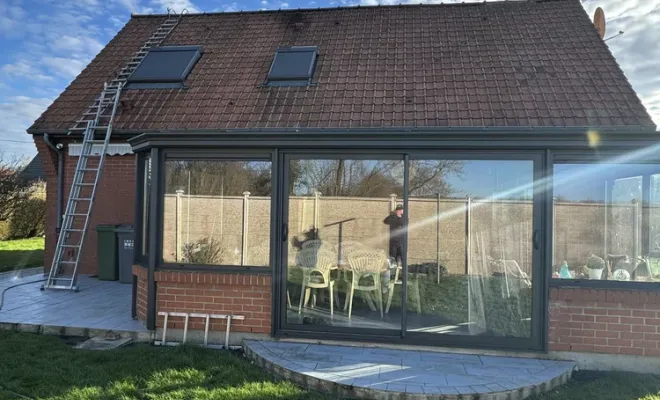 Nouvelle réalisation à ABLAINZEVELLE : nettoyage de toitures en tuile, Arras, LGF CLEANER