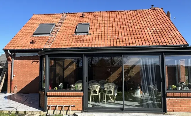 Nouvelle réalisation à ABLAINZEVELLE : nettoyage de toitures en tuile, Arras, LGF CLEANER