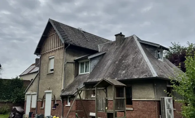 Nouvelle réalisation à Buquois : nettoyage et entretien complet d'une toiture, Arras, LGF CLEANER
