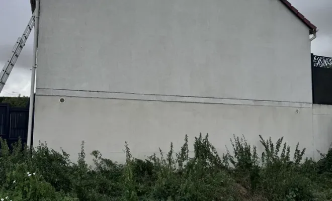 Nettoyage pignon et façade à Hannescamps 62, Arras, LGF CLEANER
